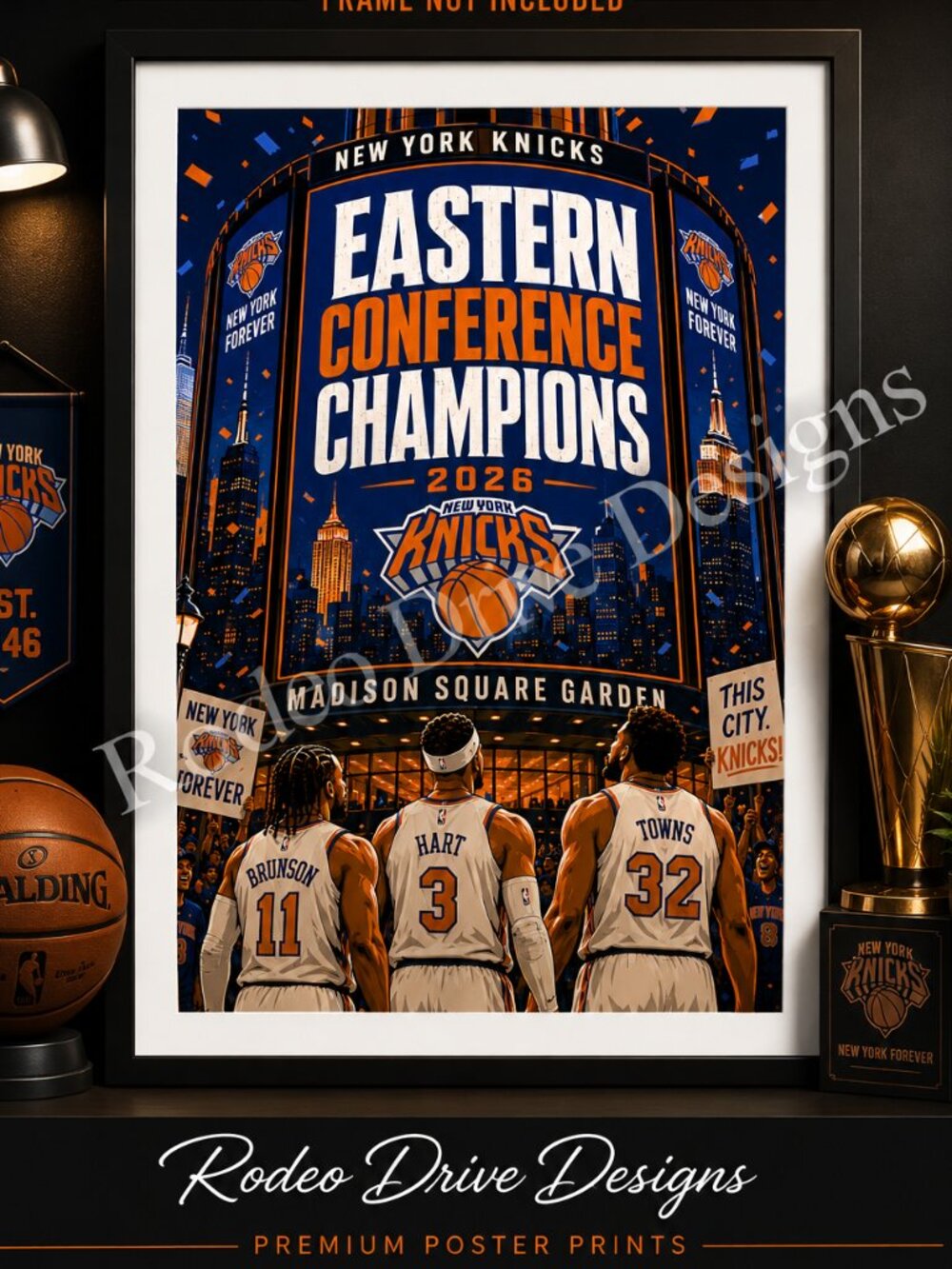 Knicks Eastern Champions 11x17 Poster